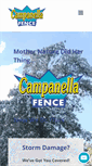 Mobile Screenshot of campanellafence.com